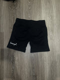Midnight Black Sculpted Shorts